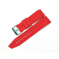 Силиконовый ремешок Vostok-Europe Mriya 2 / 24 мм / red / 