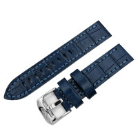 Кожаный ремешок Vostok-Europe  Almaz  / 22 мм / blue / 