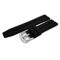 Силіконовий ремінець Vostok-Europe Almaz / NP1 / 22 мм / чорний / 