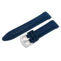 Силиконовый ремешок Vostok-Europe Anchar / 24 мм / dark blue /  матова пряжка