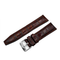 Кожаный ремешок Vostok-Europe  Limousine Open Balance  / 23 мм / dark brown / 