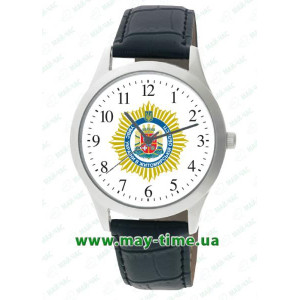 Наручные часы с  логотипом УМВС України в Житомирський області