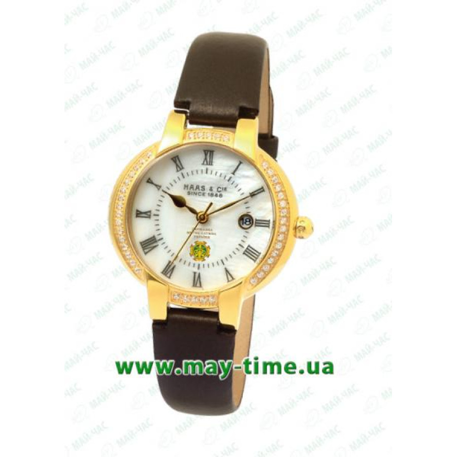Наручний годинник з логотипом жіночий годинник HAAS & Cie SWISS 1 848