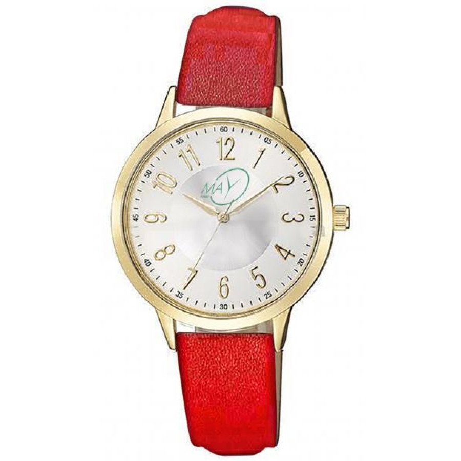 Наручные часы с  логотипом MAY-TIME Женские наручные часы
