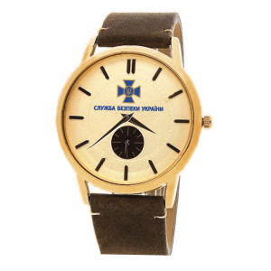 Наручний чоловічий годинник з логотипом СБУ, тип 18