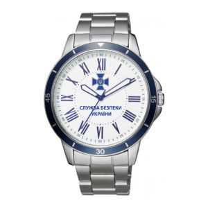 Наручний чоловічий годинник з логотипом СБУ, тип 22