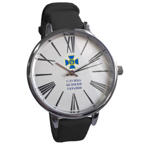 Наручные часы с  логотипом 2019-08-black