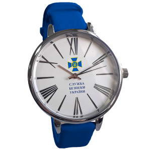 Наручные часы с  логотипом 2019-08-blue
